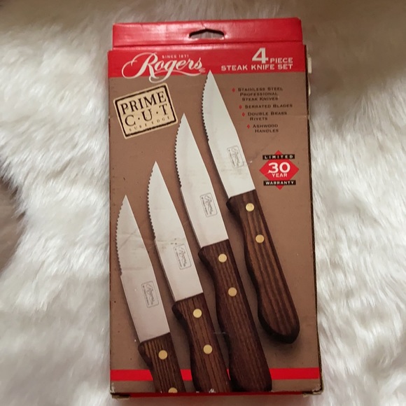 Four piece steak knife set - Picture 3 of 4
